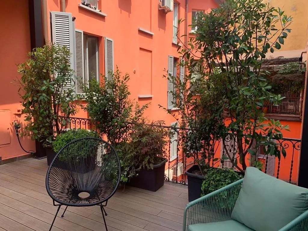 Lejlighed Olive Garden Stylish Studio With Cozy Terrace Milano Italien